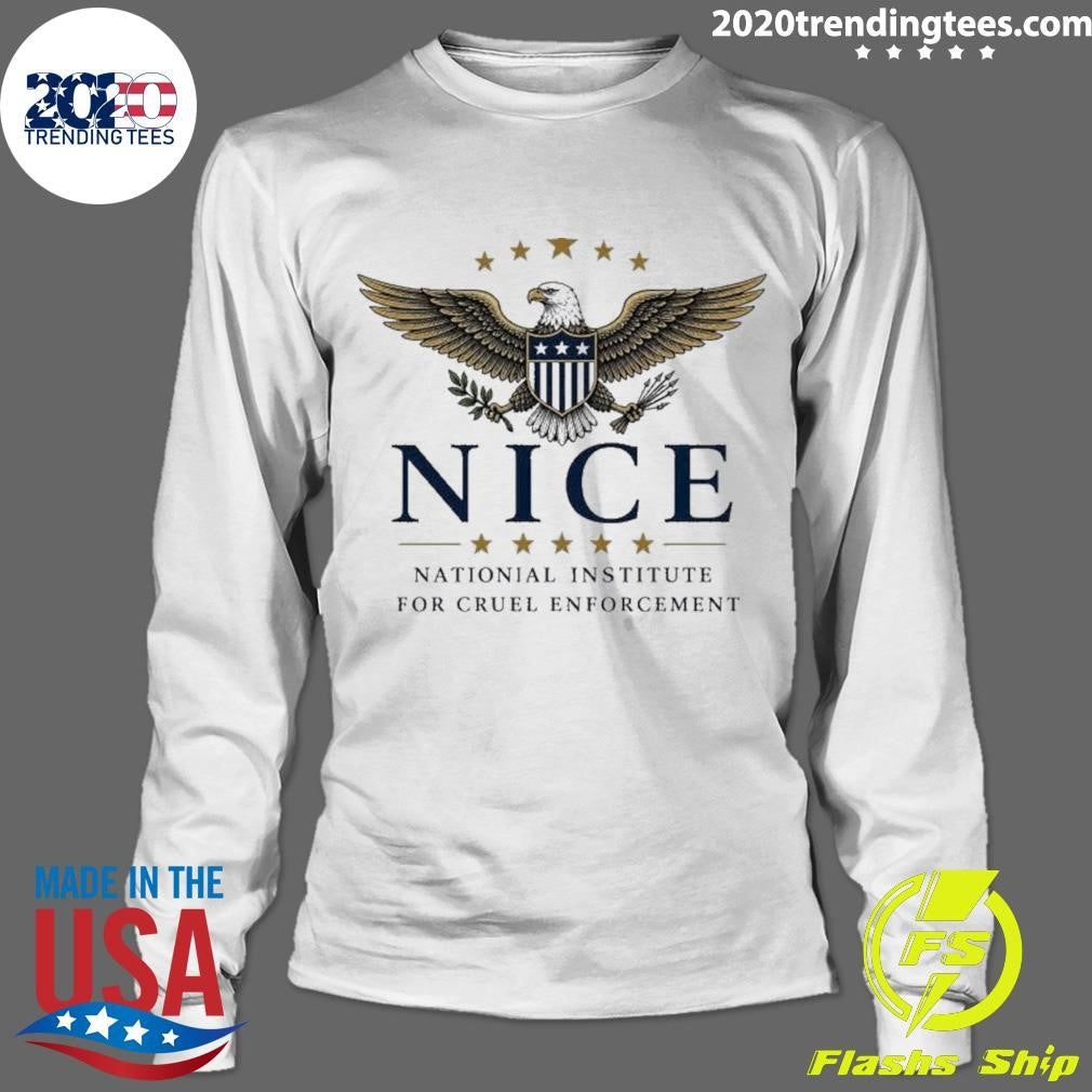 Trump National Immigration And Customs Enforcement Nice Logo Shirt