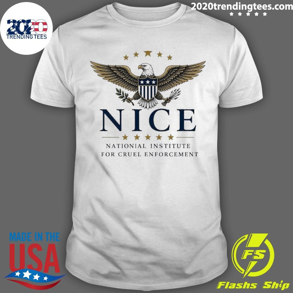 Trump National Immigration And Customs Enforcement Nice Logo Shirt