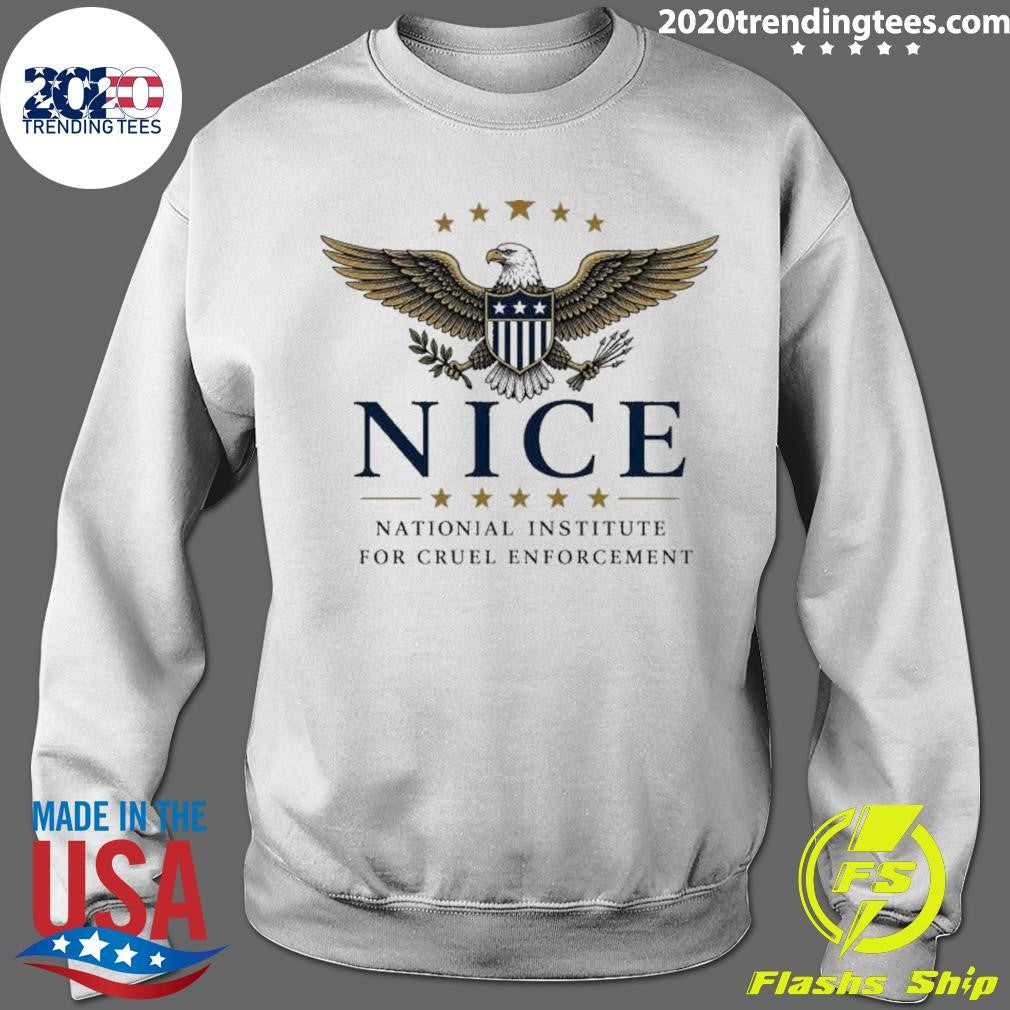 Trump National Immigration And Customs Enforcement Nice Logo Shirt