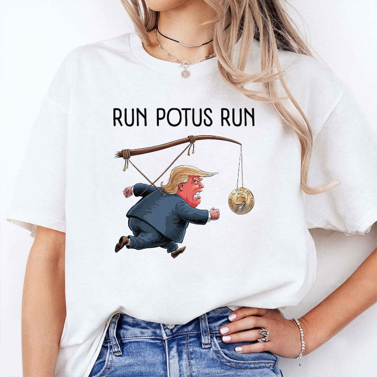 Trump Nobel Peace Prize Run Potus Run T Shirt