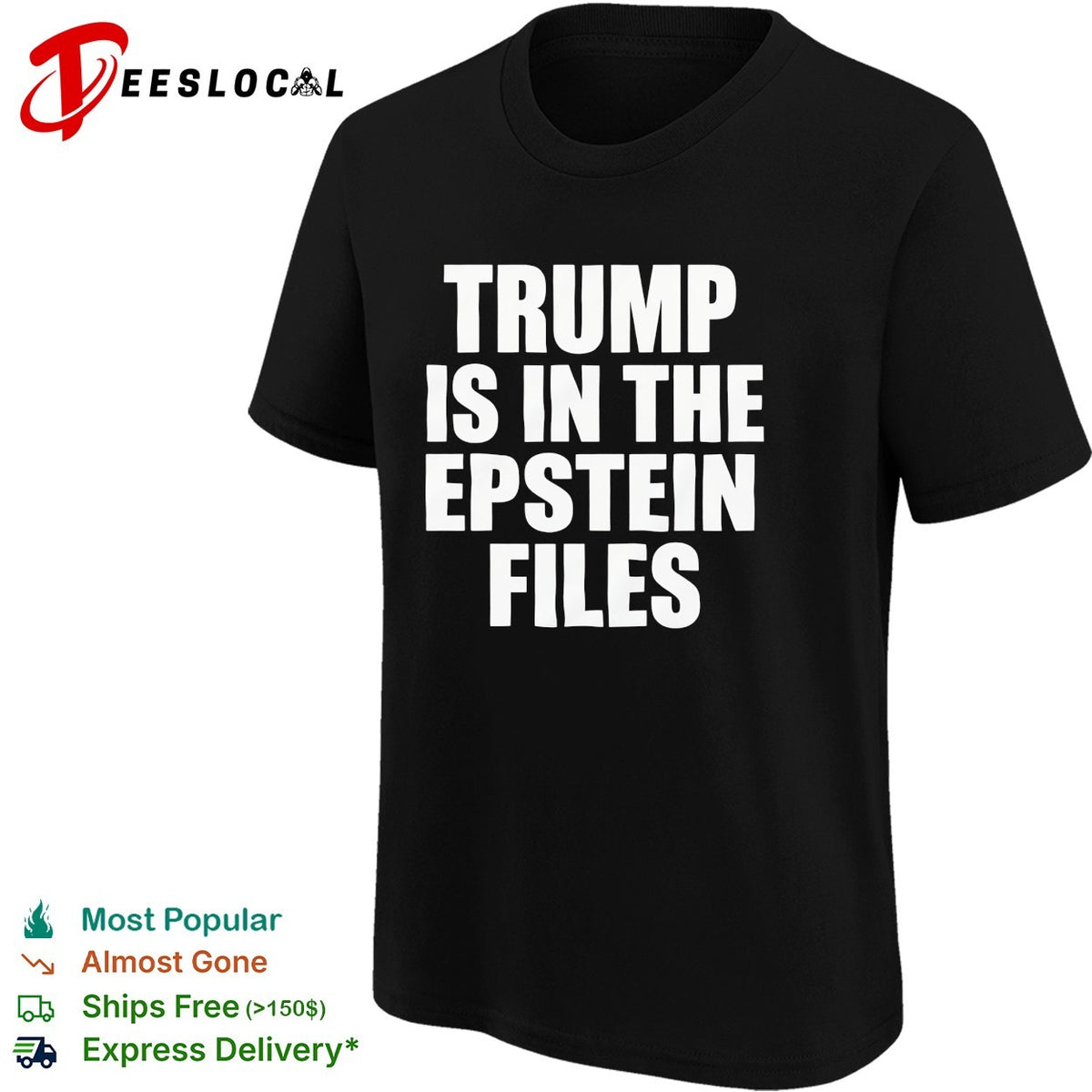 Trump is in The Epstein files humor shirt