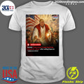 Trump’s AI image of himself as Jesus-like figure follows feud with Pope Leo Shirt