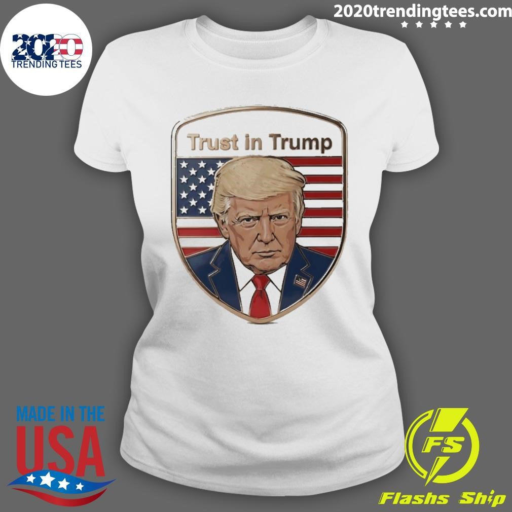 Trust In Trump American’s Shield T-Shirt