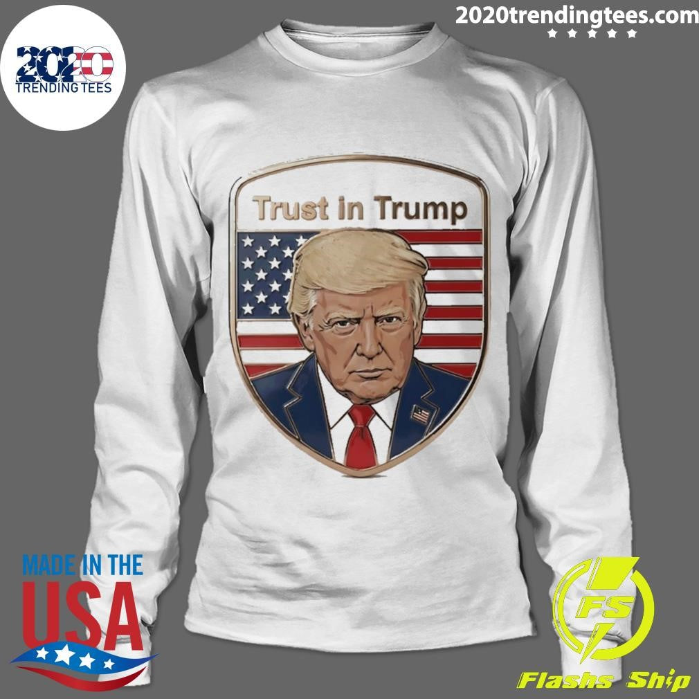 Trust In Trump American’s Shield T-Shirt