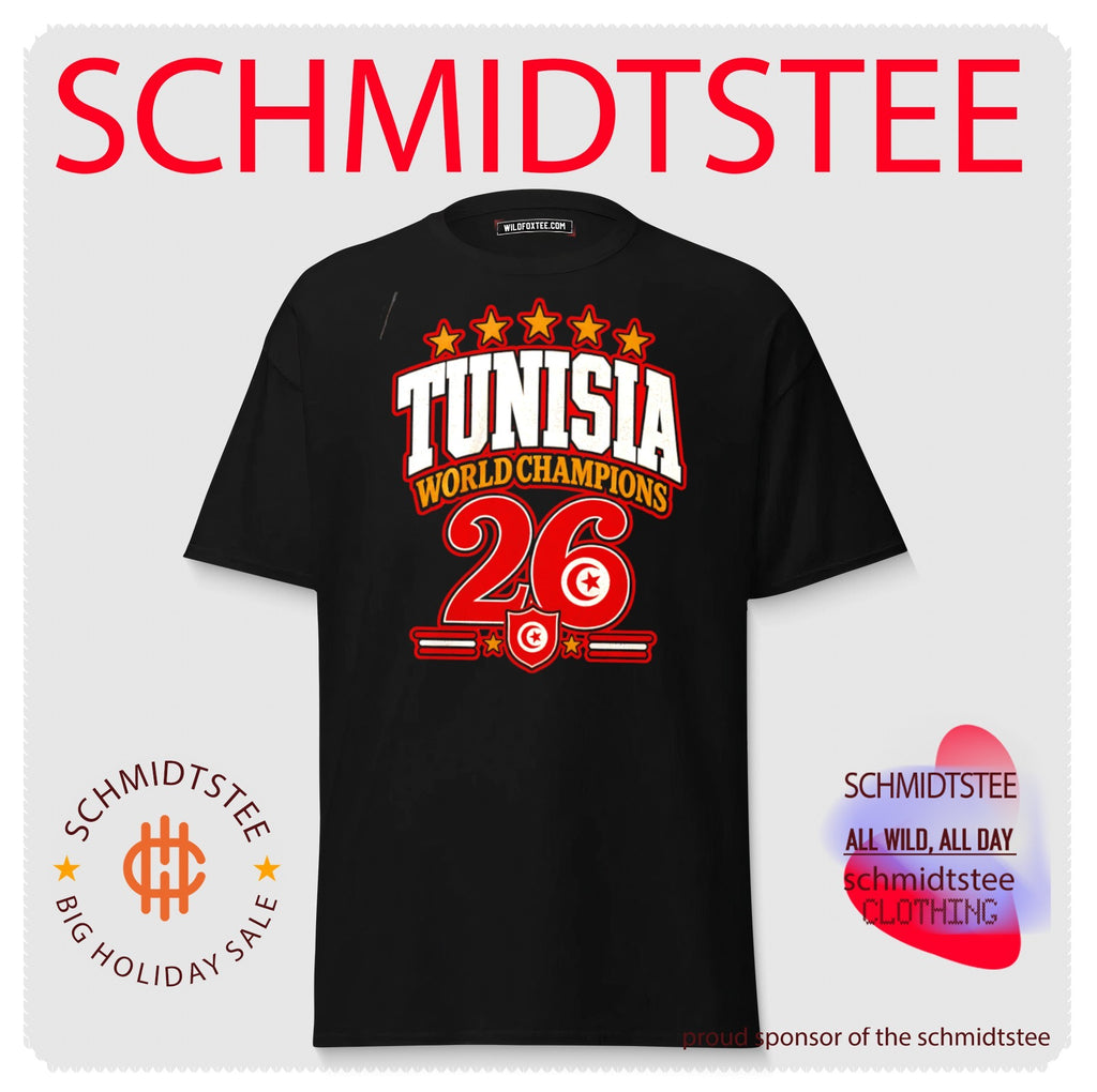 Tunisia 2026 World Champions flag shirt