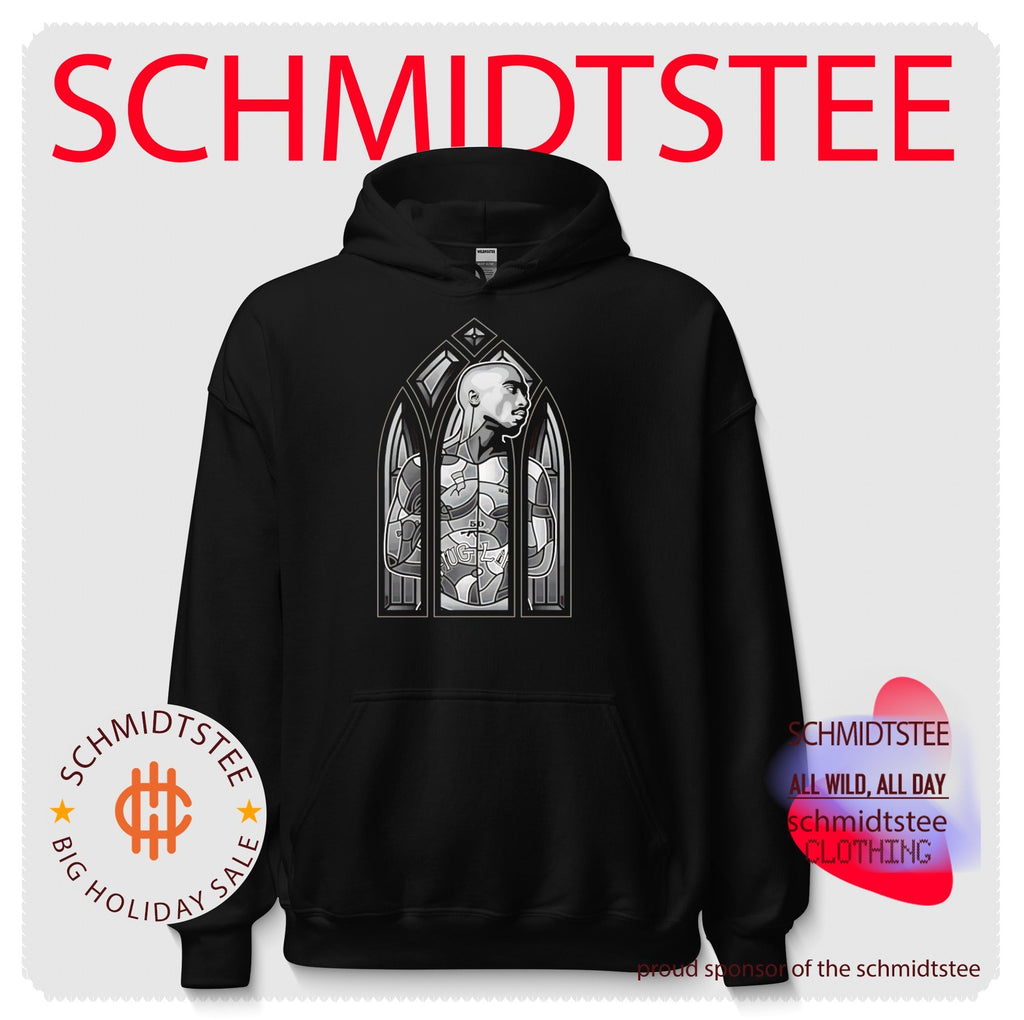 Tupac shakur thug life stained glass 2pac shirt