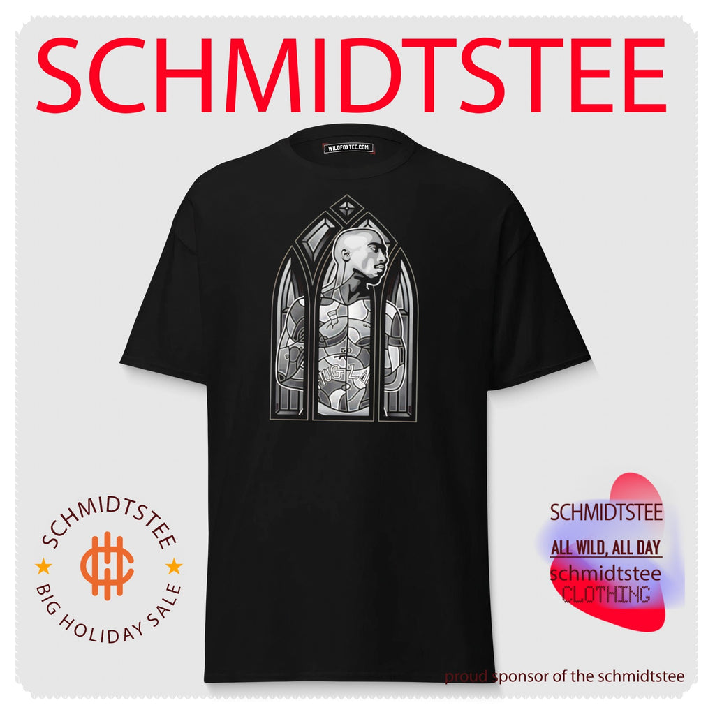 Tupac shakur thug life stained glass 2pac shirt