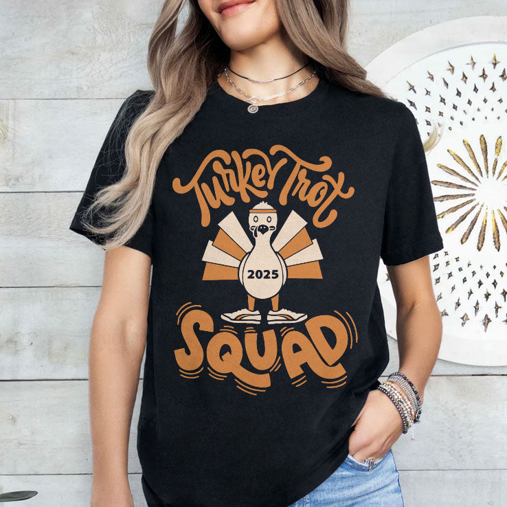 Turkey Trot Huffin And Puffin For Stuffin T Shirt