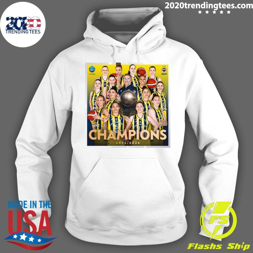 Turkish Women’s Basketball Presidential Cup Your 2025-26 #Euroleaguewomen Champions Shirt