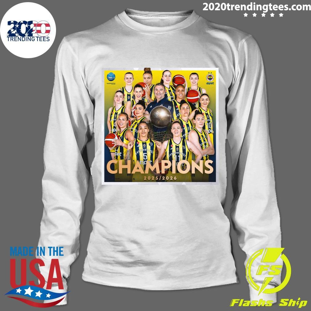 Turkish Women’s Basketball Presidential Cup Your 2025-26 #Euroleaguewomen Champions Shirt