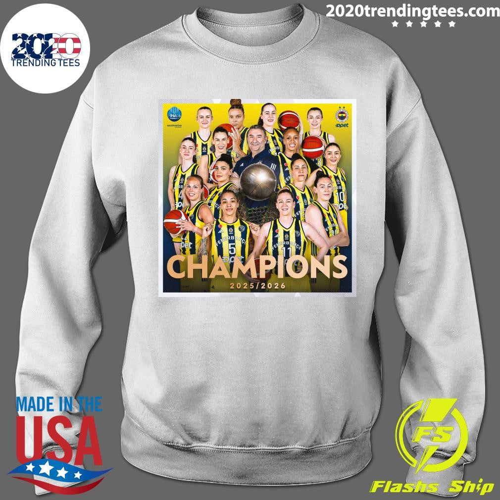 Turkish Women’s Basketball Presidential Cup Your 2025-26 #Euroleaguewomen Champions Shirt