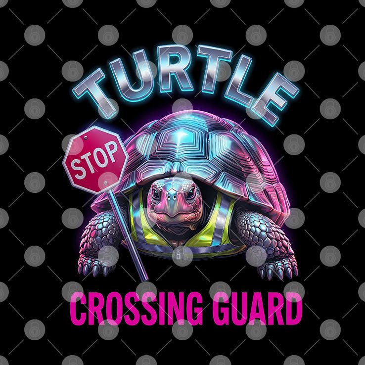 Turtle Crossing Guard T Shirt