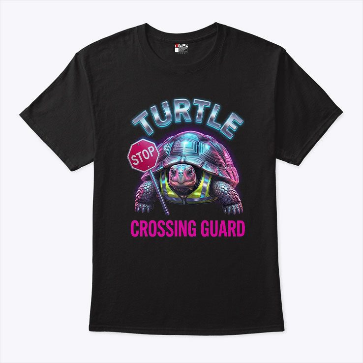 Turtle Crossing Guard T Shirt