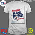 Twenty 30-Goal Seasons Alex Ovechkin Washington Capitals Hockey Shirt