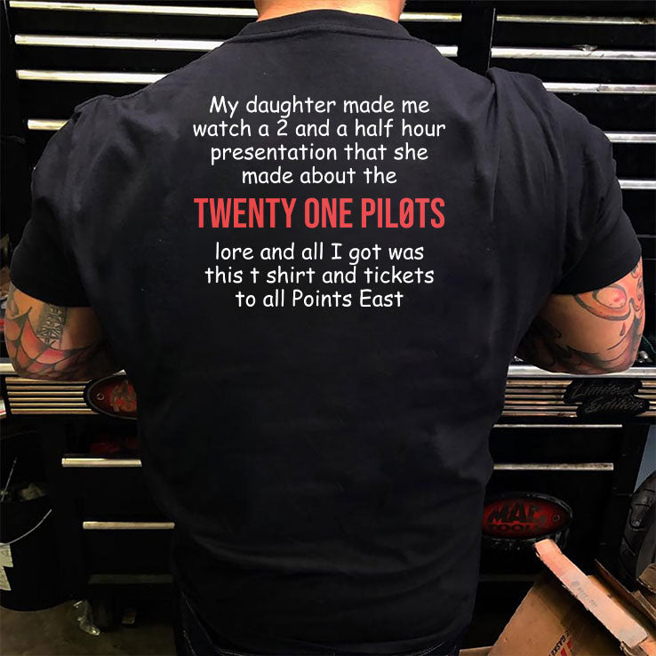 Twenty One Pilots Lore Presentation Daughter T Shirt