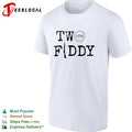 Two fiddy 1776 rifle typography patriotic shirt