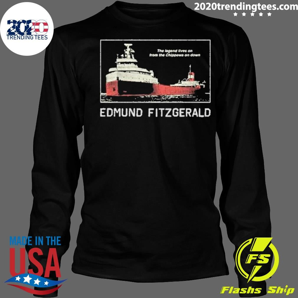 Tyler Bertuzzi Wearing Edmund Fitzgerald Shirt