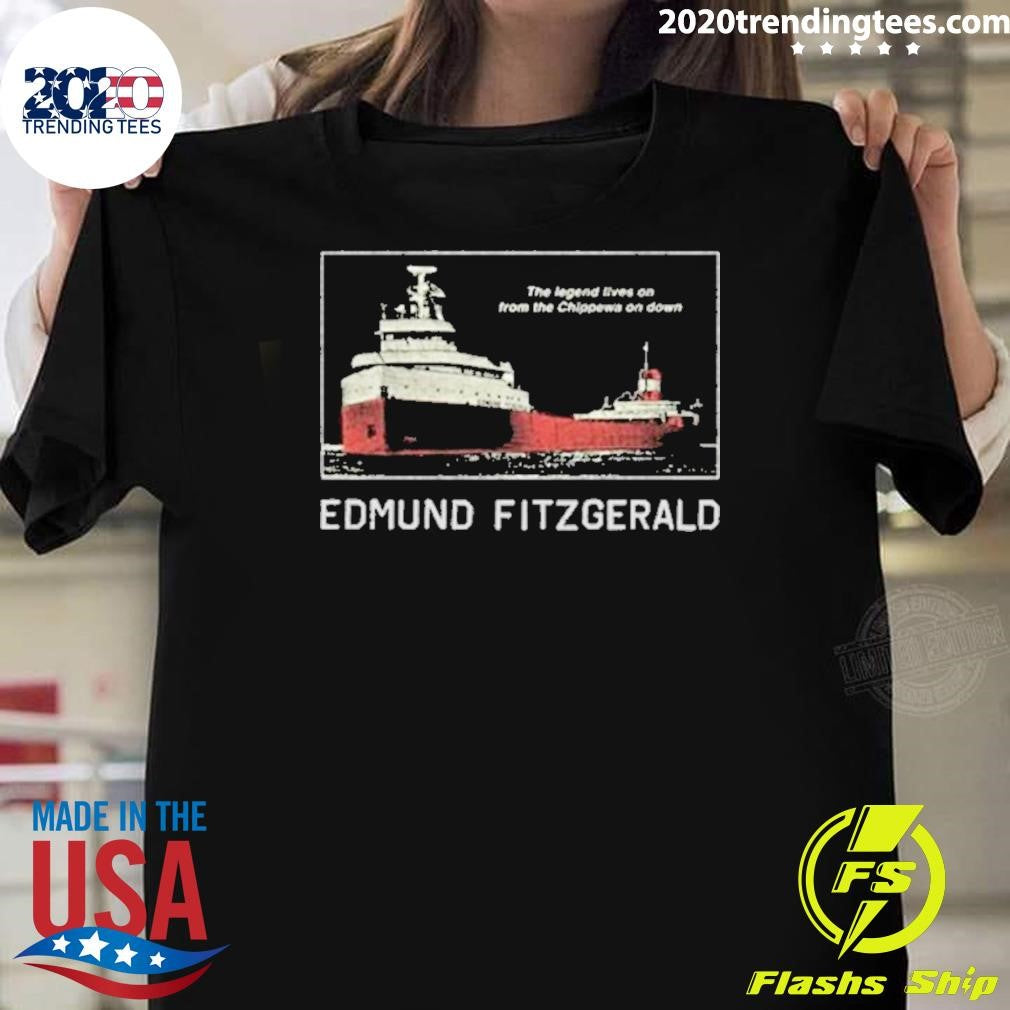Tyler Bertuzzi Wearing Edmund Fitzgerald Shirt