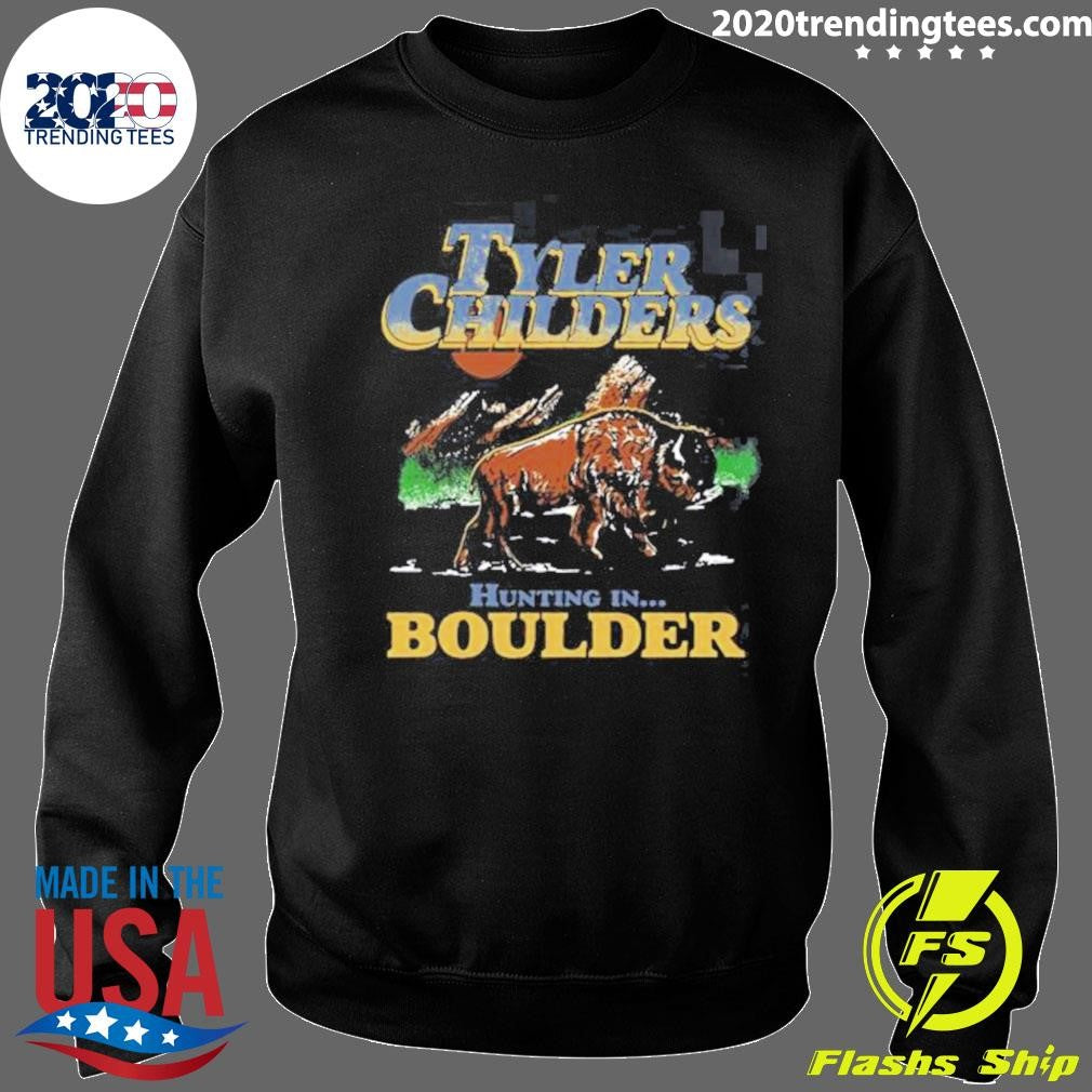 Tyler Childers Snipe Hunt 2026 Tour Merch Hunting In Boulder Colorado At Folsom Field On July 18 2026 Shirt