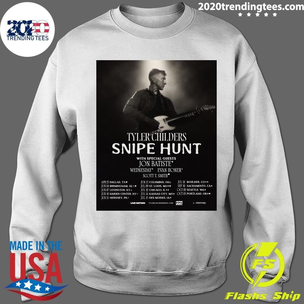 Tyler Childers Snipe Hunt 2026 Tour North America Schedule Shirt