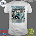 Tyreek Hill Cheetah Miami Dolphins 90s Bootleg Graphic Shirt