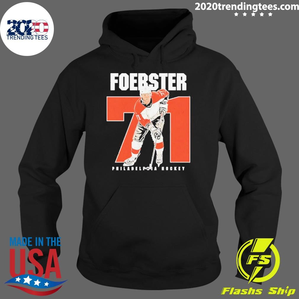 Tyson Foerster 71 Philadelphia Flyers Name And Number Shirt