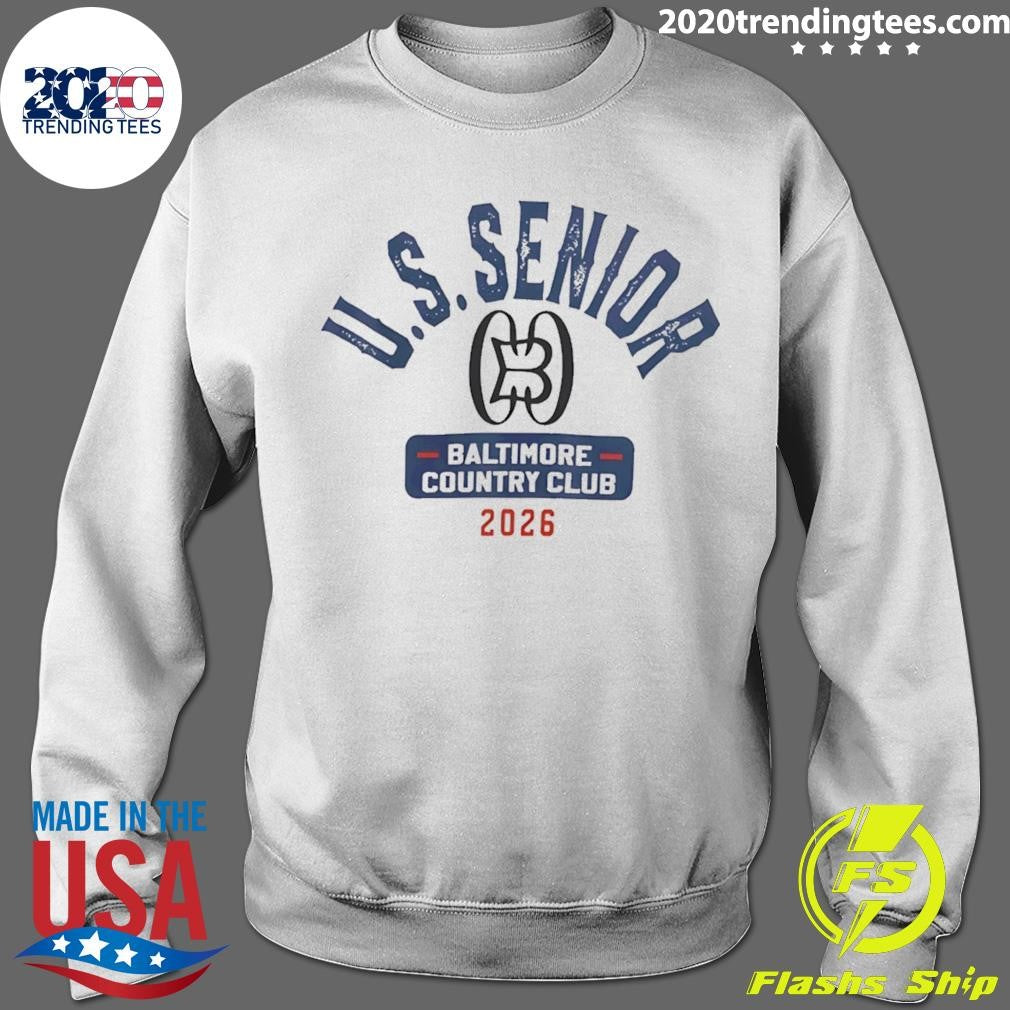 U.S. Senior Baltimore Country Club 2026 Amateur Ahead White Instant Classic Shirt