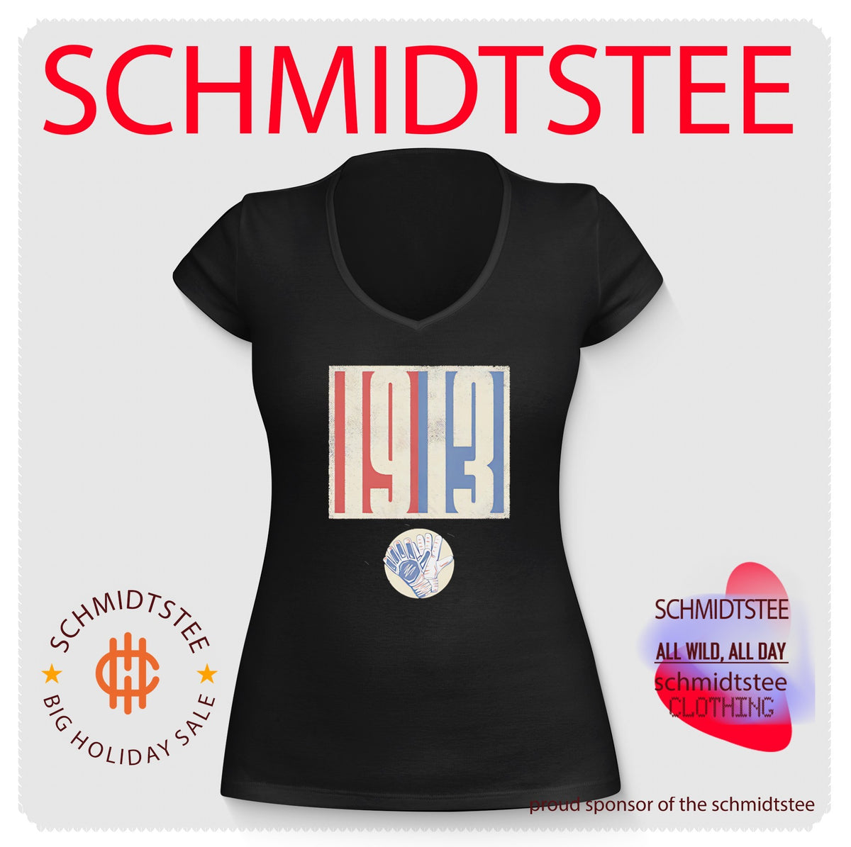 U.S. Soccer 1913 Goalie Gloves Icon Retro shirt