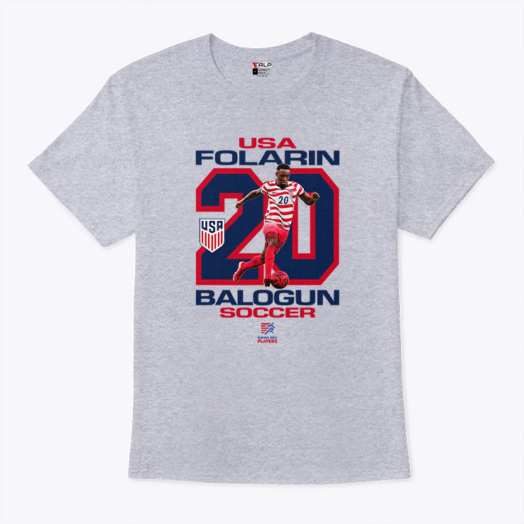U.S. Soccer Folarin Balogun T Shirt