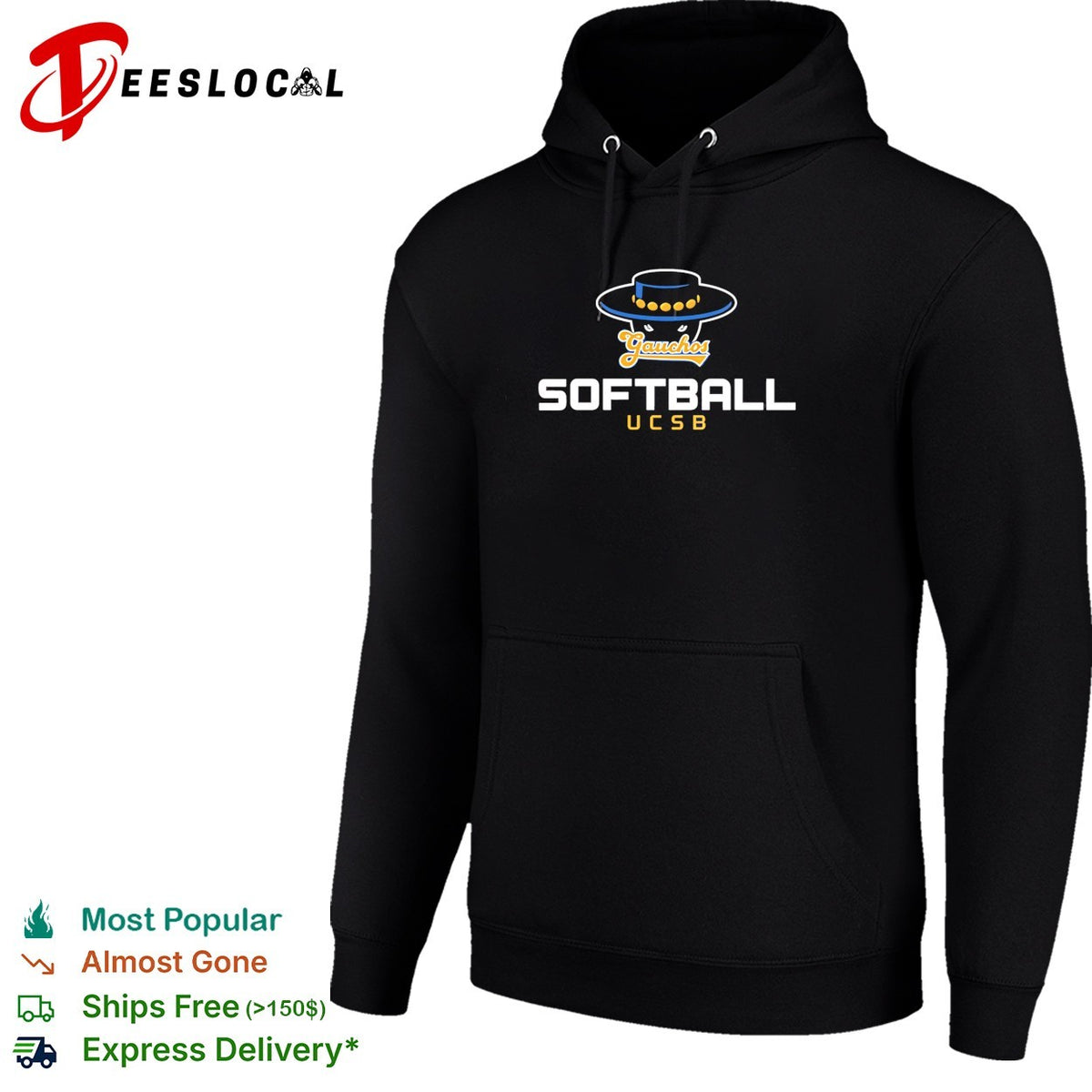 UC Santa Barbara Gauchos men’s basketball softball basic shirt
