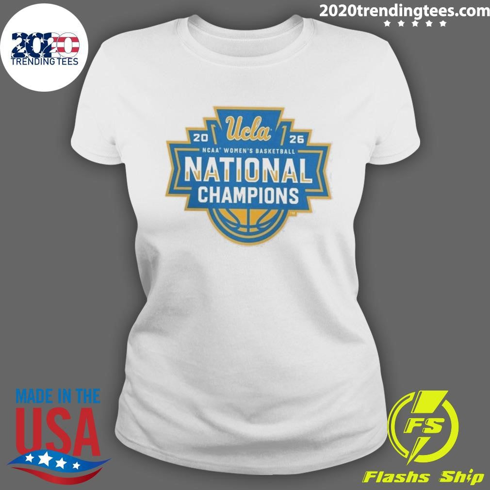 UCLA Bruins 2026 NCAA Women’s Basketball National Champions Fast Lock Shirt