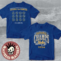 UCLA Bruins 2026 NCAA Women’s Basketball National Champions The Net Two Sided T-Shirt