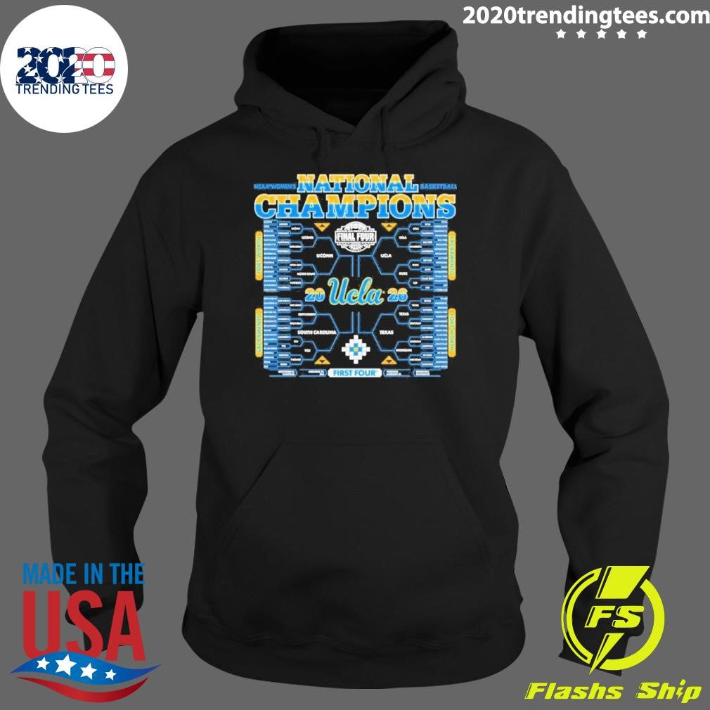 UCLA Bruins Blue 84 Unisex 2026 NCAA Women’s Basketball National Champions Bracket Shirt