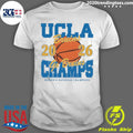UCLA Bruins Gameday Couture Women’s 2026 NCAA Women’s Basketball National Champions Premium Fleece Drop Shoulder Shirt