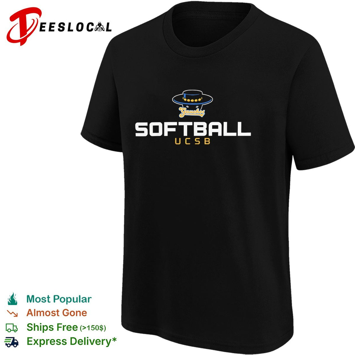 UCSB Gauchos Softball shirt
