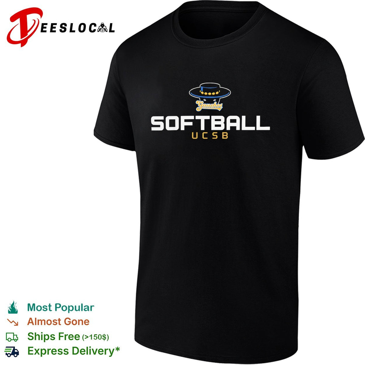 UCSB Gauchos Softball shirt