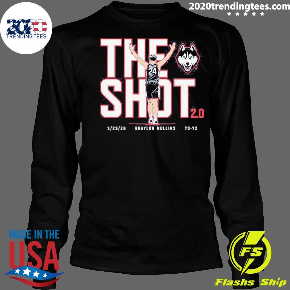 UConn Basketball Braylon Mullins The Shot 2.0 March 28, 2026 Shirt