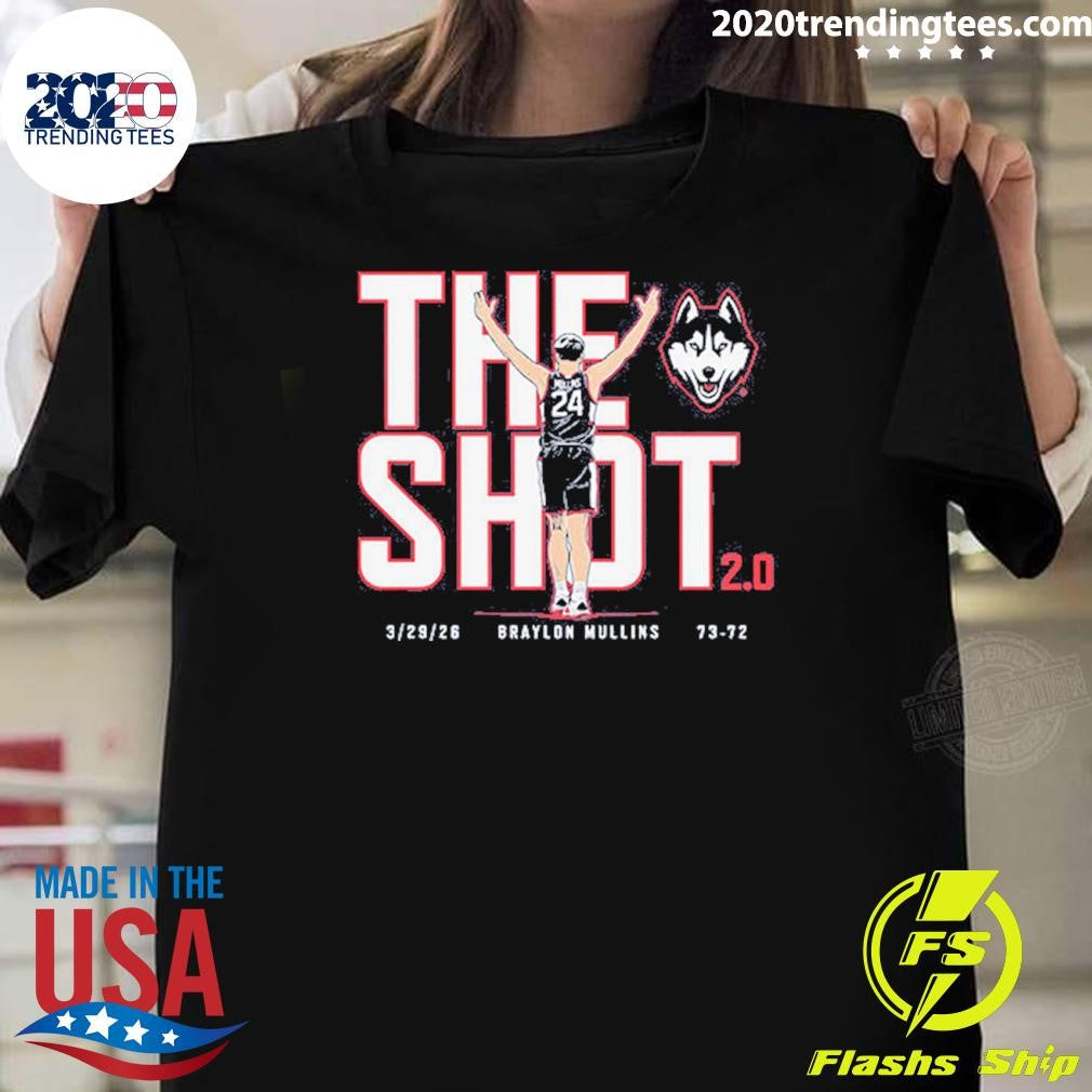 UConn Basketball Braylon Mullins The Shot 2.0 March 28, 2026 Shirt