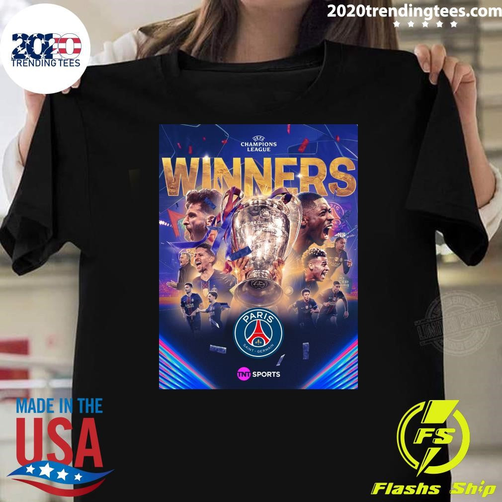 UEFA Champions League Psg Winners The 2025-26 Shirt