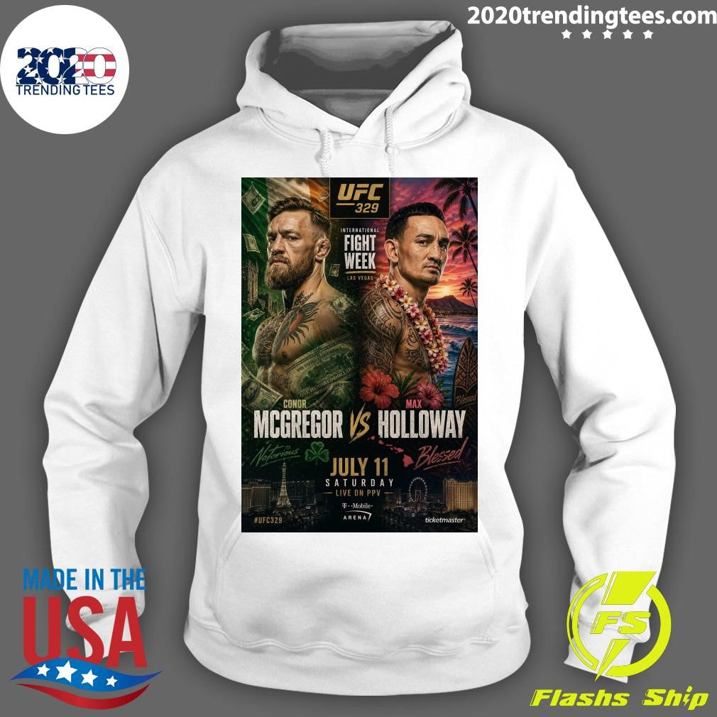 UFC 329 Conor McGregor Vs Max Holloway Notorious Vs Blessed Front Runner Main Event On July 11 2026 Shirt