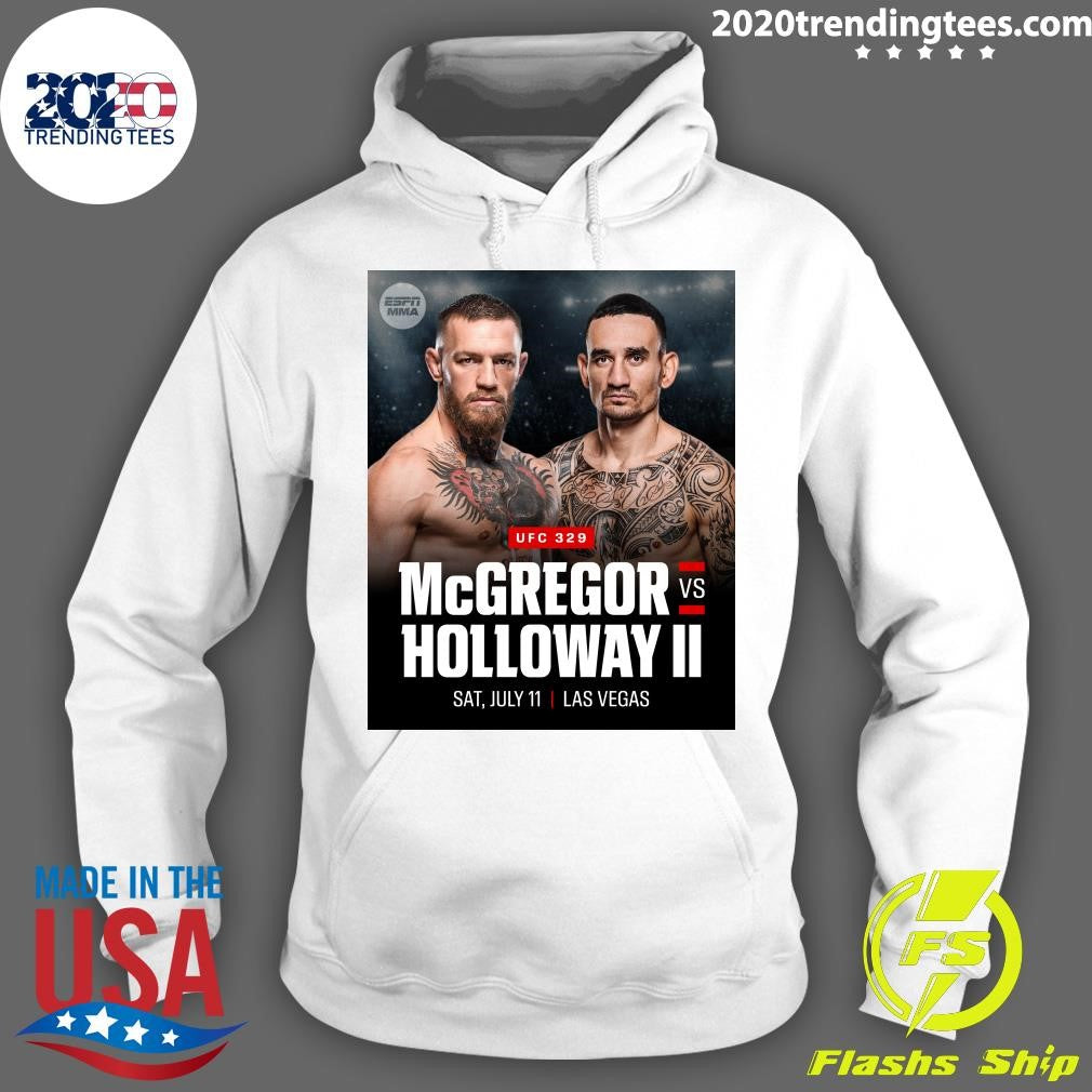 UFC 329 McGregor Holloway Ii Vs July 11, 2026 Las Vegas Shirt