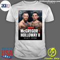UFC 329 McGregor Holloway Ii Vs July 11, 2026 Las Vegas Shirt