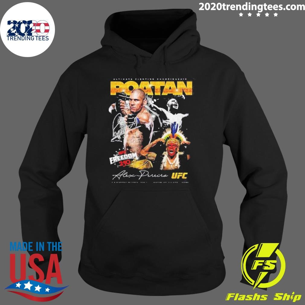 UFC Freedom 250 Alex Pereira Poatan Signature Shirt
