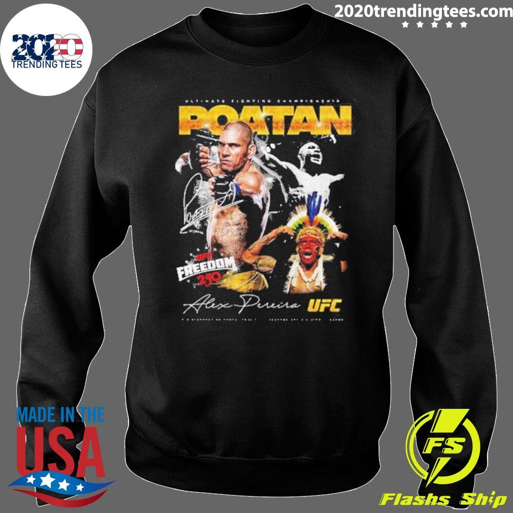UFC Freedom 250 Alex Pereira Poatan Signature Shirt