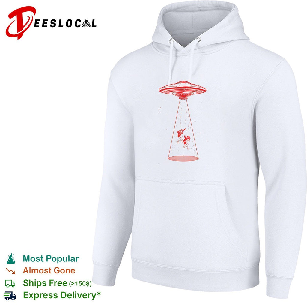 UFO abduction alien beam shirt