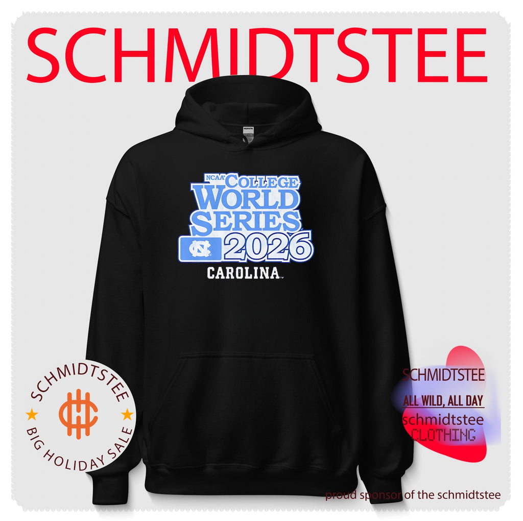UNC Baseball 2026 College World Series logo shirt