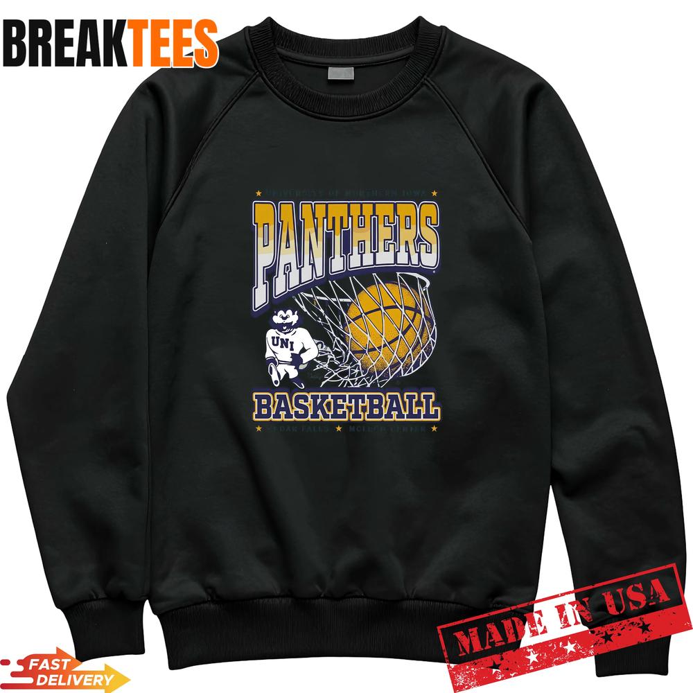 UNI Panthers Basketball Vintage Fan T-Shirt