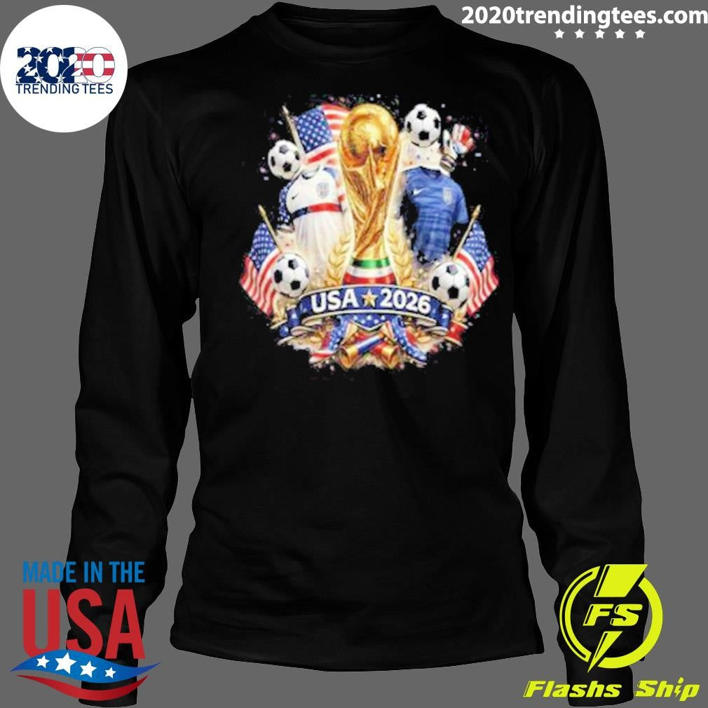 USA 2026 World Cup Soccer Tournament Game Day Shirt