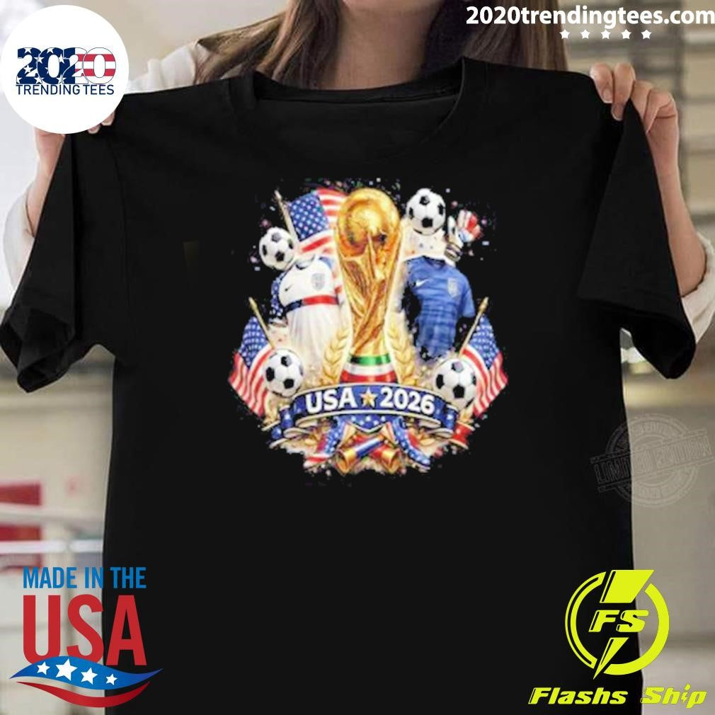 USA 2026 World Cup Soccer Tournament Game Day Shirt