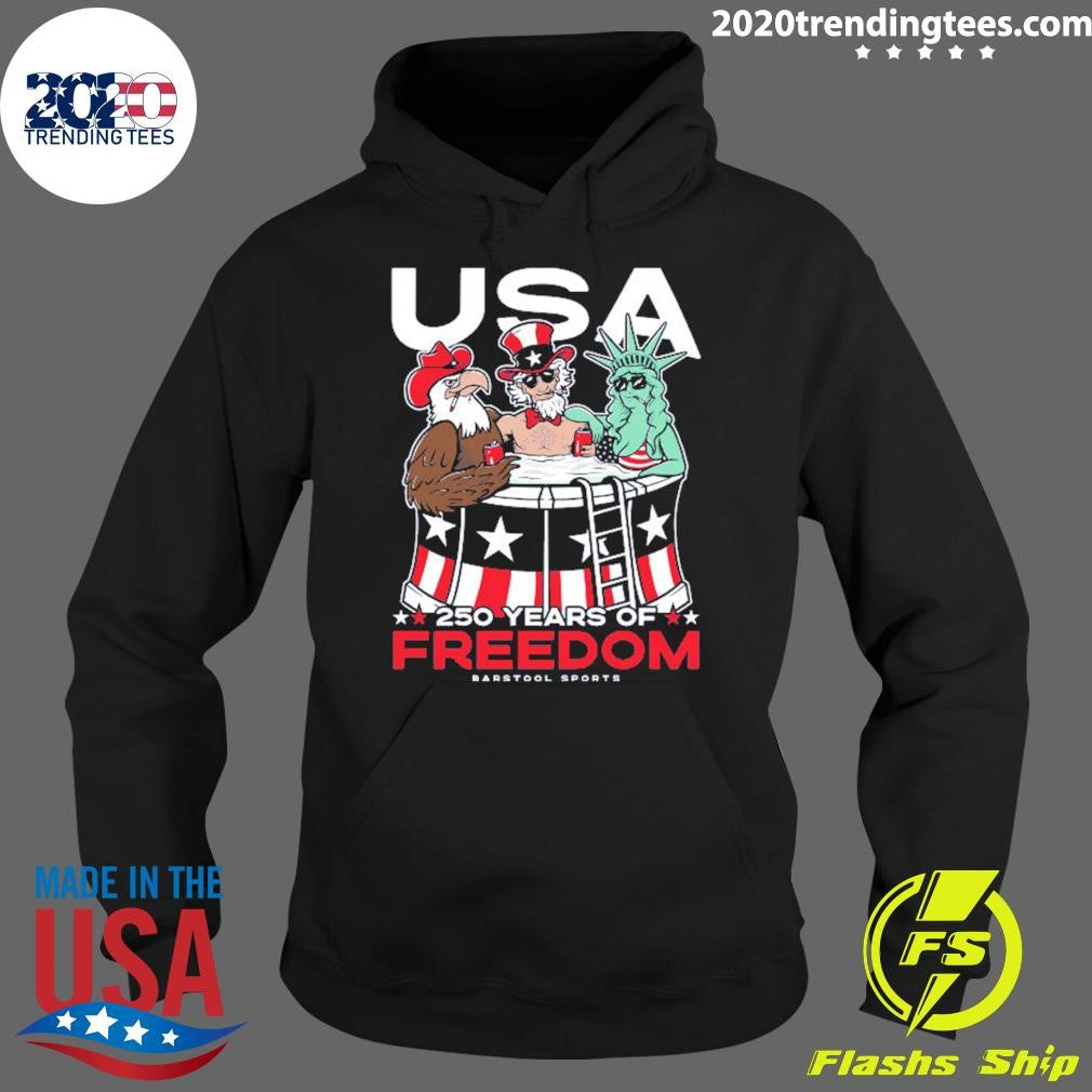 USA 250 Years of Freedom Pocket Tee Shirt